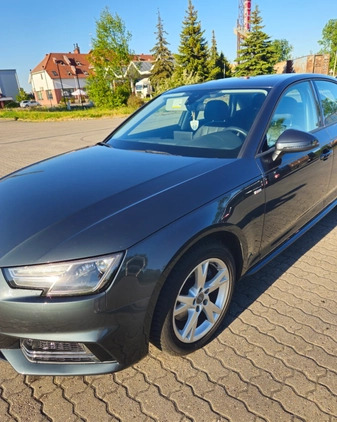 Audi A4 cena 95900 przebieg: 65819, rok produkcji 2018 z Wieruszów małe 154